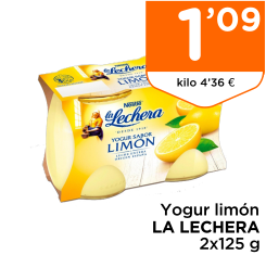 Yogur lim?n LA LECHERA 2x125 g