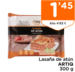 Lasa?a de at?n ARTIQ 300 g