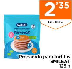 Preparado para tortitas SMILEAT 125 g