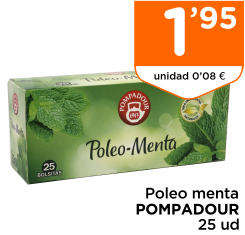 Poleo menta POMPADOUR 25 ud