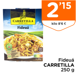 Fideu? CARRETILLA 250 g
