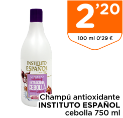 Champ? antioxidante INSTITUTO ESPA?OL cebolla 750 ml