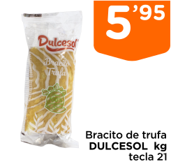 Bracito de trufa DULCESOL  kg tecla 21