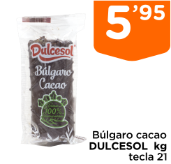 B?lgaro cacao DULCESOL  kg tecla 21