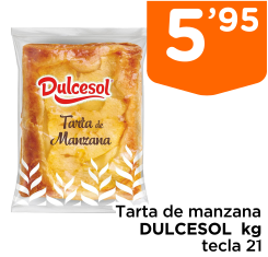 Tarta de manzana DULCESOL  kg tecla 21