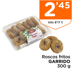 Roscos fritos GARRIDO 300 g