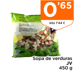 Sopa de verduras JV 450 g