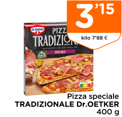 Pizza speciale TRADIZIONALE Dr.OETKER 400 g