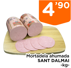 Mortadela ahumada SANT DALMAI -kg-