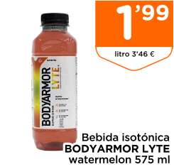 Bebida isot?nica BODYARMOR LYTE watermelon 575 ml