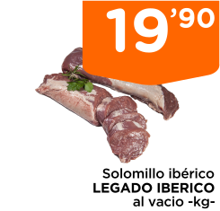 Solomillo ib?rico LEGADO IBERICO al vacio -kg-