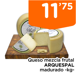 Queso mezcla frutal ARQUESPAL madurado -kg-