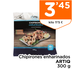 Chipirones enharinados ARTIQ 300 g Chipirones enharinados ARTIQ 300 g