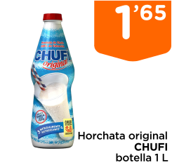 Horchata original CHUFI botella 1 L