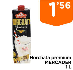 Horchata premium MERCADER 1 L