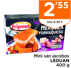 Mini san jacobos LEDUAN 400 g