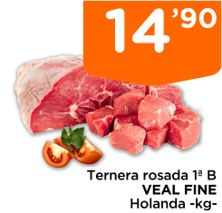 Ternera rosada 1? B VEAL FINE Holanda -kg-