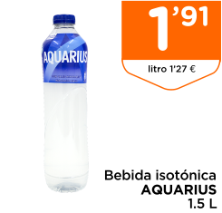 Bebida isot?nica AQUARIUS 1.5 L