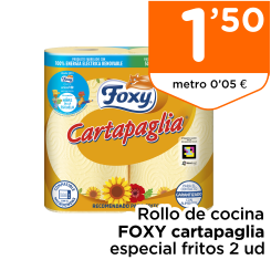 Rollo de cocina FOXY cartapaglia especial fritos 2 ud