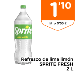 Refresco de lima lim?n SPRITE FRESH 2 L