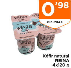 K?fir natural REINA 4x120 g