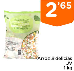 Arroz 3 delicias JV 1 kg