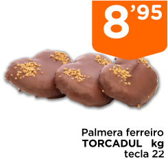 Palmera ferreiro TORCADUL   kg tecla 22