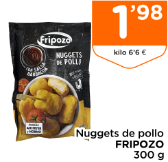 Nuggets de pollo FRIPOZO 300 g