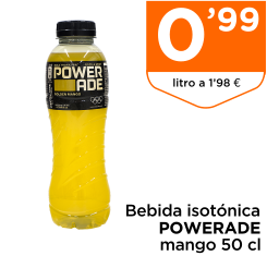 Bebida isot?nica POWERADE mango 50 cl