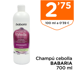 Champ? cebolla BABARIA 700 ml
