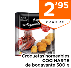 Croquetas horneables COCINARTE de bogavante 300 g