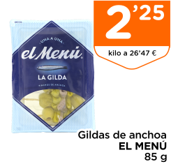 Gildas de anchoa EL MEN? 85 g