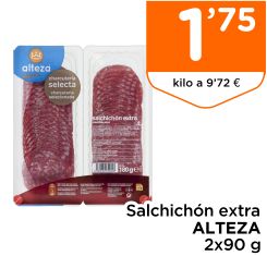 Salchich?n extra ALTEZA 2x90 g