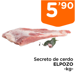 Secreto de cerdo ELPOZO -kg-