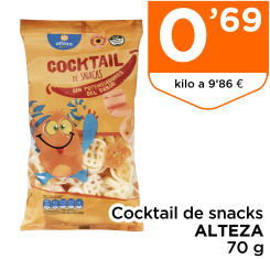 Cocktail de snacks ALTEZA 70 g