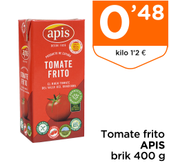 Tomate frito APIS brik 400 g