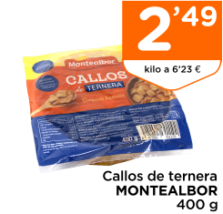 Callos de ternera MONTEALBOR 400 g