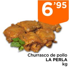Churrasco de pollo LA PERLA kg