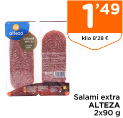 Salami extra ALTEZA 2x90 g