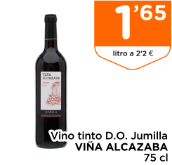 Vino tinto D.O. Jumilla VI?A ALCAZABA 75 cl