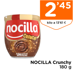 NOCILLA Crunchy 180 g