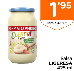 Salsa LIGERESA 425 ml