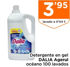 Detergente en gel DALIA Agerul oc?ano 100 lavados