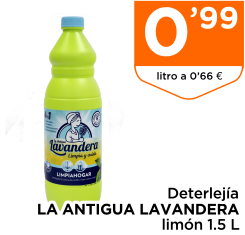 Deterlej?a LA ANTIGUA LAVANDERA lim?n 1.5 L