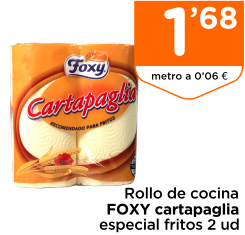 Rollo de cocina FOXY cartapaglia especial fritos 2 ud