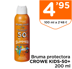 Bruma protectora CROWE KIDS-50+ 200 ml