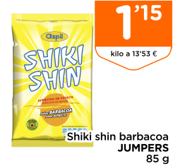 Shiki shin barbacoa JUMPERS 85 g