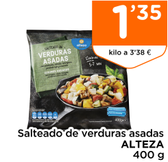 Salteado de verduras asadas ALTEZA 400 g