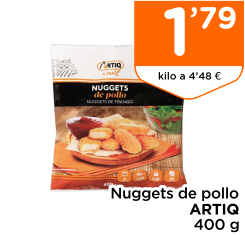 Nuggets de pollo ARTIQ 400 g