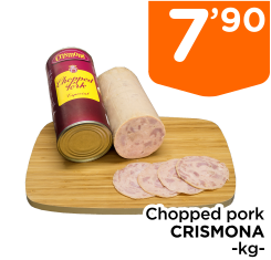 Chopped pork CRISMONA -kg-